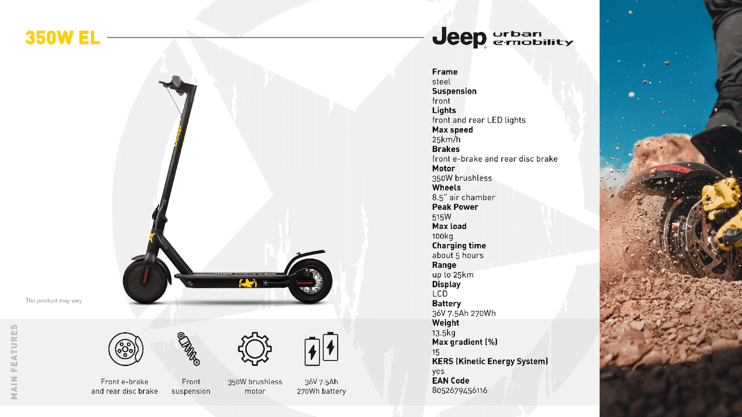 Jeep 2xe Sentinel - Monopattino Expert - L'unico con centri di assistenza in tutta Italia